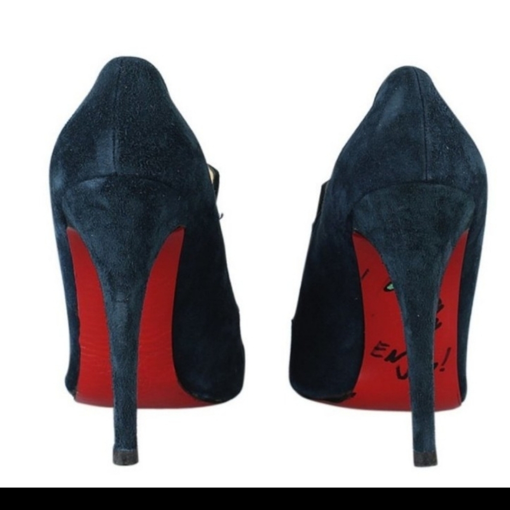 Autographed Signed Authentic Blue Suede Christian… - image 2